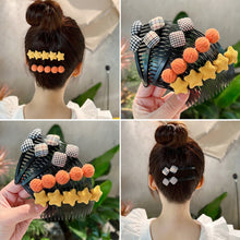 Load image into Gallery viewer, 5Pcs/Set 16 Teeth Plastic Hair Comb Hair Clip Accessories Cute Hairband Women DIY Hairpin Clip Salon Tool Handmade Multi-functional Styling Tools for Girl
