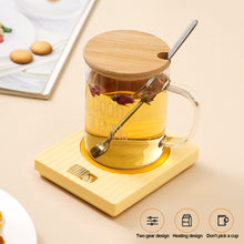 Load image into Gallery viewer, Mini Portable Mug Warmer USB Cup Heater 2 Gear Desktop Coffee Heating Coaster Smart Thermostatic Hot Plate Adjustable Temperature Pad Milk Tea Water
