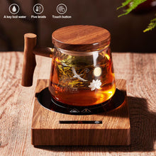 Load image into Gallery viewer, 200W Cup Heater Mug Warmer 5 Gear 100°C Hot Tea Makers Heating Coaster Electric Hot Plate Mini Induction Cooker Thermostatic Coffee Heating Pad 220V

