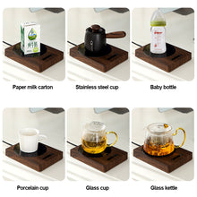 Load image into Gallery viewer, 200W Cup Heater Mug Warmer 5 Gear 100°C Hot Tea Makers Heating Coaster Electric Hot Plate Mini Induction Cooker Thermostatic Coffee Heating Pad 220V
