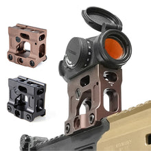 Load image into Gallery viewer, Tactica Fast Micro Mount Optical Sight H1 H2 T1 T2 CompM5 ROMOE 5 UNITY Hunting Rifle Red Dot Scope Picatinny Mount
