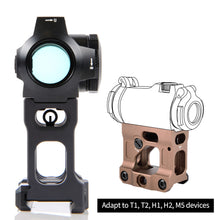 Load image into Gallery viewer, Tactica Fast Micro Mount Optical Sight H1 H2 T1 T2 CompM5 ROMOE 5 UNITY Hunting Rifle Red Dot Scope Picatinny Mount
