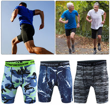 Load image into Gallery viewer, Men Gym Fitness Shorts Quick Dry Compression Running Tights Sportswear Short Leggings Elastic Underwear
