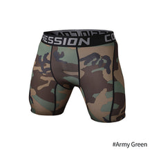 Load image into Gallery viewer, Men Gym Fitness Shorts Quick Dry Compression Running Tights Sportswear Short Leggings Elastic Underwear
