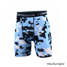Load image into Gallery viewer, Quick Dry Compression Running Tights Men Gym Fitness Shorts Sportswear Short Leggings Elastic Underwear
