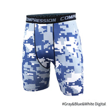 Load image into Gallery viewer, Quick Dry Compression Running Tights Men Gym Fitness Shorts Sportswear Short Leggings Elastic Underwear
