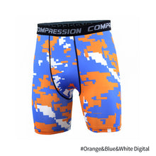 Load image into Gallery viewer, Quick Dry Compression Running Tights Men Gym Fitness Shorts Sportswear Short Leggings Elastic Underwear
