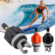 Load image into Gallery viewer, Rowing Boat Air Valve Adaptor Wear-resistant Nylon Kayak Inflatable Pump Adapter for SUP Board
