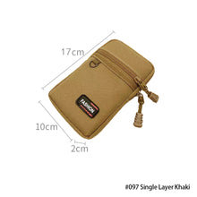 Load image into Gallery viewer, Outdoor Nylon Tactical Bag Molle Military Waist Fanny Pack Men Camping Hunting Tactical Waist Bag EDC Gear Purses With Carabiner
