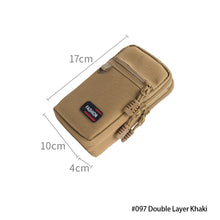 Load image into Gallery viewer, Outdoor Nylon Tactical Bag Molle Military Waist Fanny Pack Men Camping Hunting Tactical Waist Bag EDC Gear Purses With Carabiner
