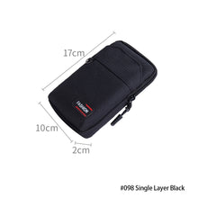 Load image into Gallery viewer, Outdoor Nylon Tactical Bag Molle Military Waist Fanny Pack Men Camping Hunting Tactical Waist Bag EDC Gear Purses With Carabiner
