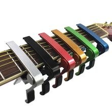 Load image into Gallery viewer, Guitar Capo Guitar Parts For Acoustic And Electric Guitars Total Aluminium Material Guitar Accessories
