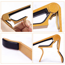 Load image into Gallery viewer, Guitar Capo Guitar Parts For Acoustic And Electric Guitars Total Aluminium Material Guitar Accessories
