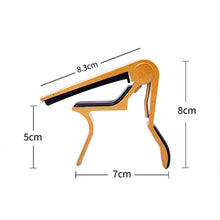 Load image into Gallery viewer, Guitar Capo Guitar Parts For Acoustic And Electric Guitars Total Aluminium Material Guitar Accessories
