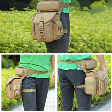 Load image into Gallery viewer, Portable Outdoor Leg Bag Waterproof Mountaineering Durable Nylon Multifunctional Tactical Military Leg Bag
