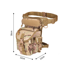 Load image into Gallery viewer, Portable Outdoor Leg Bag Waterproof Mountaineering Durable Nylon Multifunctional Tactical Military Leg Bag
