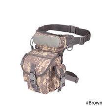 Load image into Gallery viewer, Portable Outdoor Leg Bag Waterproof Mountaineering Durable Nylon Multifunctional Tactical Military Leg Bag

