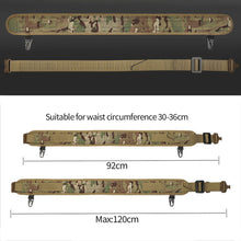 Load image into Gallery viewer, Military Tactical Padded Belt Airsoft CS Combat Molle Airsoft Belts Duty Paintball Waist Belt War Game Hunting Accessories
