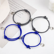 Load image into Gallery viewer, 1 Pair Magnet Attracts Couples Bracelet Fashion Simple Braided Bracelet Jewelry Gift for Women Men
