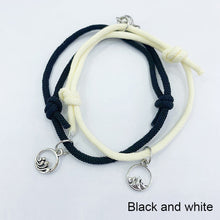 Load image into Gallery viewer, 1 Pair Magnet Attracts Couples Bracelet Fashion Simple Braided Bracelet Jewelry Gift for Women Men
