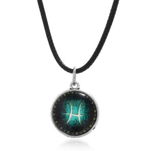 Load image into Gallery viewer, Luminous 12 Constellation Necklace Fashion Simple Long Necklace Constellation Pendant Necklace Jewelry Accessories Gift
