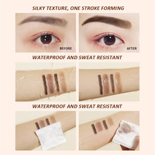 Load image into Gallery viewer, Eyebrow Cream Eyebrow Powder 2 in 1 Easy-color Waterproof Sweat-proof Eyebrow Balm Long-lasting Eyebrow Cream Cosmetics
