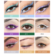 Load image into Gallery viewer, 20 Colors Eyeliner Pearlescent Matte Waterproof Non-smudge Rotatable Eyeliner Colorful Eyeliner Cosmetic
