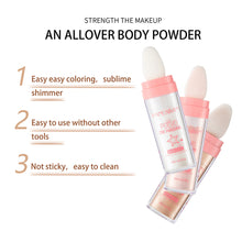 Load image into Gallery viewer, Highlight Powder Body Highlighter Brightening Natural Three-dimensional Contouring Shiny Highlight Powder Women Cosmetics
