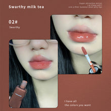 Load image into Gallery viewer, 6 Colors Water-light Mirror Lip Glaze Moisturizing Long-lasting Lipstick Lip Gloss Lips Makeup Cosmetic
