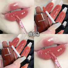 Load image into Gallery viewer, 6 Colors Water-light Mirror Lip Glaze Moisturizing Long-lasting Lipstick Lip Gloss Lips Makeup Cosmetic
