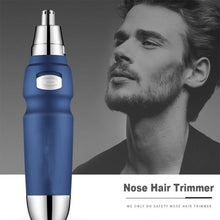 Load image into Gallery viewer, Electric Nose Hair Trimmer Portable Nose Hair Shaver Waterproof Trimmer Facial Cleansing Care Tool for Men

