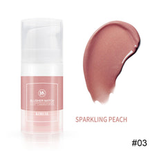 Load image into Gallery viewer, Liquid Blush Waterproof Sweatproof Blush Moisturizing Natural Blush Liquid Long-lasting Face Natural Makeup
