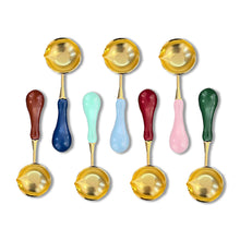 Load image into Gallery viewer, Wax Seal Stamp Fire Paint Seal Supplies Wax Spoon Sealing Wax Melting Pot Craft Supplies
