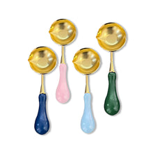 Load image into Gallery viewer, Wax Seal Stamp Fire Paint Seal Supplies Wax Spoon Sealing Wax Melting Pot Craft Supplies
