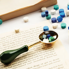 Load image into Gallery viewer, Wax Seal Stamp Fire Paint Seal Supplies Wax Spoon Sealing Wax Melting Pot Craft Supplies
