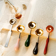 Load image into Gallery viewer, Wax Seal Stamp Fire Paint Seal Supplies Wax Spoon Sealing Wax Melting Pot Craft Supplies
