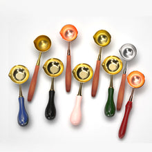 Load image into Gallery viewer, Wax Seal Stamp Fire Paint Seal Supplies Wax Spoon Sealing Wax Melting Pot Craft Supplies
