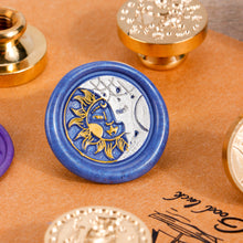 Load image into Gallery viewer, 21 Styles Universe Rose Plants Pattern Wax Seal Stamps Dedicated Replace Copper Head Retro Wedding Invitations Postcard Envelope Sealing
