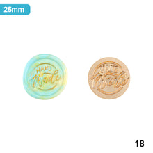 Load image into Gallery viewer, 21 Styles Universe Rose Plants Pattern Wax Seal Stamps Dedicated Replace Copper Head Retro Wedding Invitations Postcard Envelope Sealing

