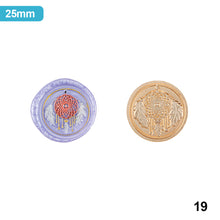 Load image into Gallery viewer, 21 Styles Universe Rose Plants Pattern Wax Seal Stamps Dedicated Replace Copper Head Retro Wedding Invitations Postcard Envelope Sealing
