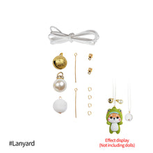 Load image into Gallery viewer, Non-Finished Lovely DIY Wool Felt Keychain Accessrioes for Needle Material Pack for Kids Beginner Valentine's Day Gifts
