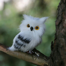 Load image into Gallery viewer, Simulation Mini Cat Rabbit Fox Owl Fur Model Plush Cats Children Birthday Gifts Imitation Animal Doll Home Decor
