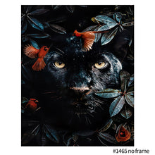 Load image into Gallery viewer, 40*50cm DIY Animal Oil Painting By Numbers Painting Framed Canvas Painting Digital Painting Drawing Practice Birthday Gift Home Bedroom Wall Decoration
