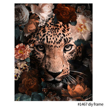 Load image into Gallery viewer, 40*50cm DIY Animal Oil Painting By Numbers Painting Framed Canvas Painting Digital Painting Drawing Practice Birthday Gift Home Bedroom Wall Decoration
