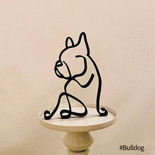 Load image into Gallery viewer, Art Sculpture Cat Dog Minimalist Personalized Gift Simple Metal Decor Modern Home Decoration Desk Office Ornament
