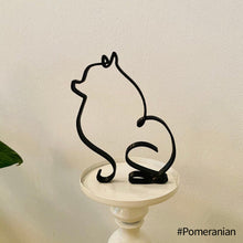 Load image into Gallery viewer, Art Sculpture Cat Dog Minimalist Personalized Gift Simple Metal Decor Modern Home Decoration Desk Office Ornament
