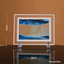 Load image into Gallery viewer, Creative 5/7/12inch 3D Moving Sand Art Painting Glass Sandscape in Motion Hourglass Moving Sand Frame Display Gift Home Decor
