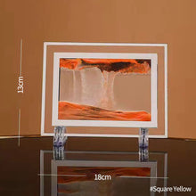 Load image into Gallery viewer, Creative 5/7/12inch 3D Moving Sand Art Painting Glass Sandscape in Motion Hourglass Moving Sand Frame Display Gift Home Decor
