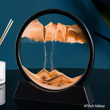 Load image into Gallery viewer, Creative 5/7/12inch 3D Moving Sand Art Painting Glass Sandscape in Motion Hourglass Moving Sand Frame Display Gift Home Decor
