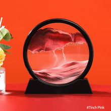 Load image into Gallery viewer, Creative 5/7/12inch 3D Moving Sand Art Painting Glass Sandscape in Motion Hourglass Moving Sand Frame Display Gift Home Decor
